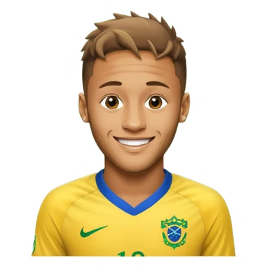 Neymar JR Brazil kit sticker