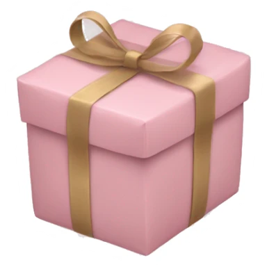 light pink package sticker