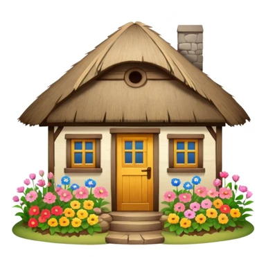 Wooden Cottage sticker