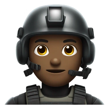 SWAT officer holding breaching charge sticker