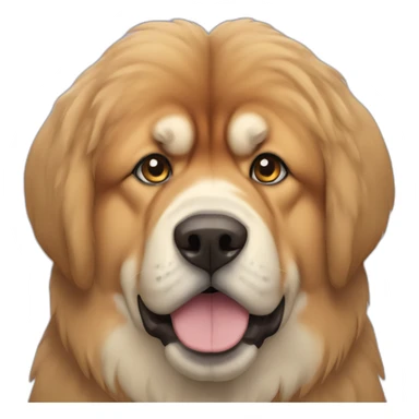 Tibetan mastiff sticker