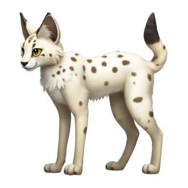 Sergal-Serval fullbody sticker