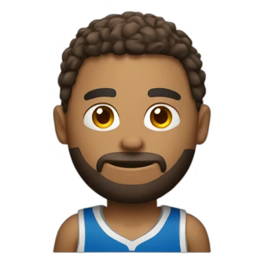 3-points shooting basketball sticker