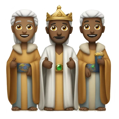 the three wise men sticker