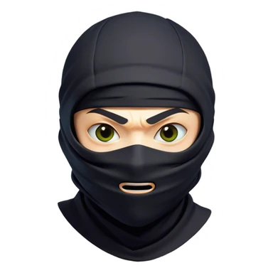 Clash of Clans aesthetic Comical Ninja Portrait Emoji, Head tilted dramatically with an exaggerated, fun expression and wide, comically expressive eyes peeking from a partially lifted mask, featuring a lean, agile form with playful stealth and natural skin tone, Simplified yet humorously expressive features, highly detailed, glowing with a slightly sassy shadowy glow, high shine, dramatic yet playful, stylized with an air of cheeky ninja mischief, soft glowing outline, capturing the essence of a meme-worthy ninja who blends humor with stealth into viral fame! sticker