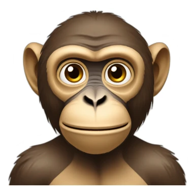 macaco-pulando-espaço sticker