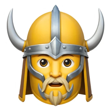 bana kick yayınları için viking kaskı abone rozeti oluştur rengi sarı olsun sticker