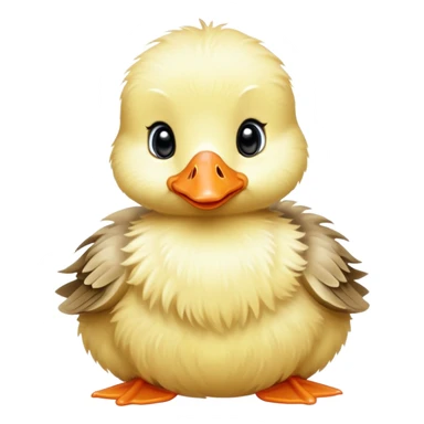Baby goose sticker