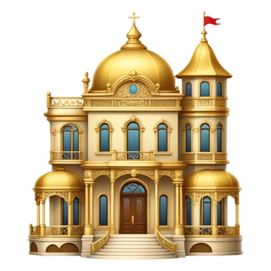 Gold mansion  sticker
