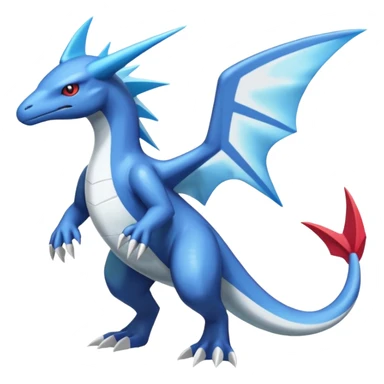 Latios-Latias-Salamence-Salandit-Zekrom-Dialga-Amaura-Palkia-fusion-Fakémon-Pokémon-creature (Full body) sticker