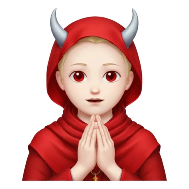 😈+🙏+🧣 sticker