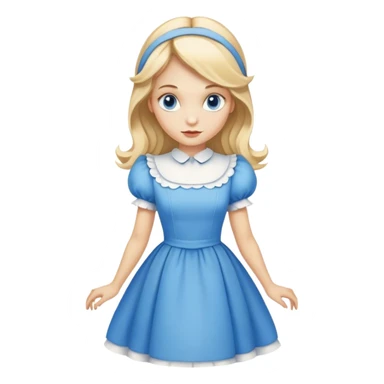 Alice in wonderland  sticker
