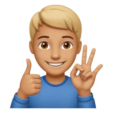 El hareketi olan nah sticker