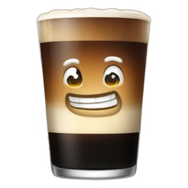 full pint of Guinness sticker