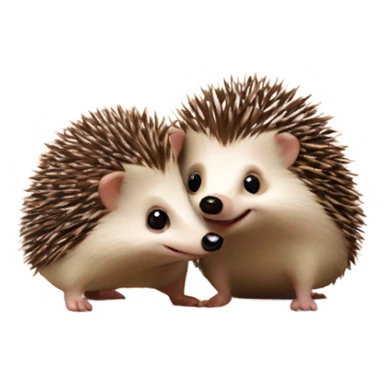 hedgehogs in love drina beer  sticker