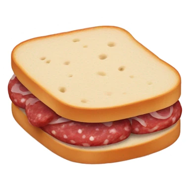 salami sandwich sticker