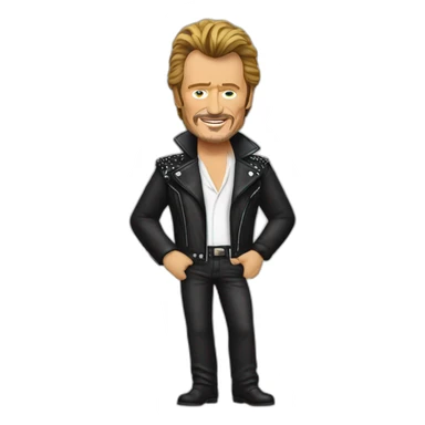 Johnny Hallyday sticker