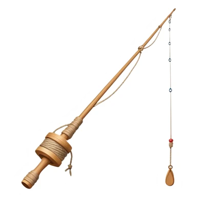 medieval fishing rod sticker