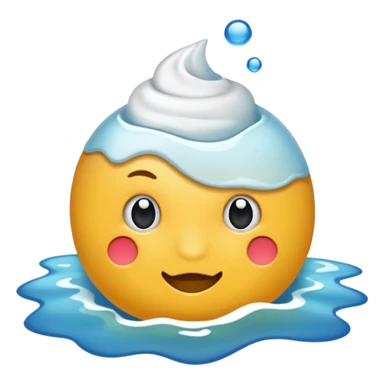 Faça um emoji de um laço branco de iphone sticker