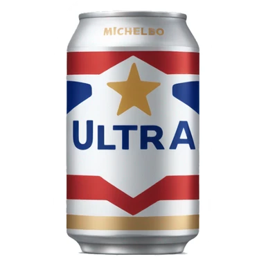 Michelob ultra can sticker