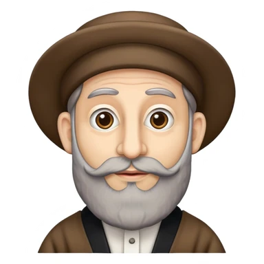 Israeli rabbi puppeteer  sticker