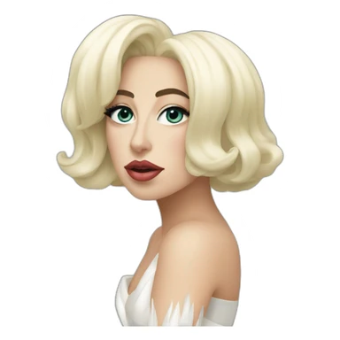 lady gaga the edge of glory sticker