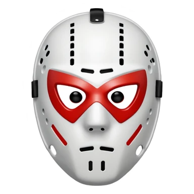 Masque de hockey de kanye west sticker