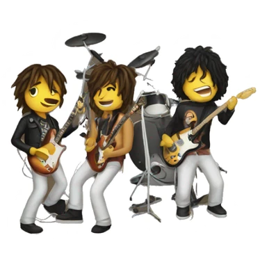 rock band sticker