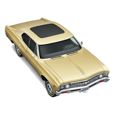 1967 chevy impala  sticker
