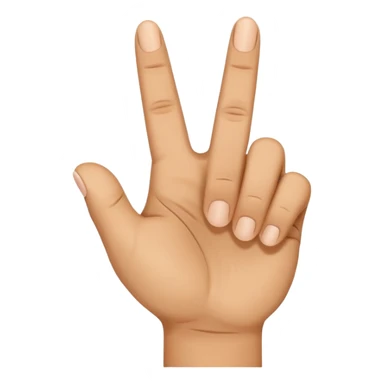 I want an emoji that looks like these👌🏻🤏🏻but i want that the the middle vinger touches the tumb and the other vingers dont. Can you do the Oke sign but than with de middle vinger. And I stil see your palm that I dont want to see. Why do you not listen? Literally. Chat gpt is even better. sticker