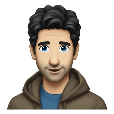 David Schwimmer younger sticker