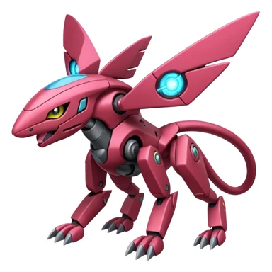 Vikavolt-Peppercat-Koraidon-Genesect-Miraidon-fusion, full body sticker