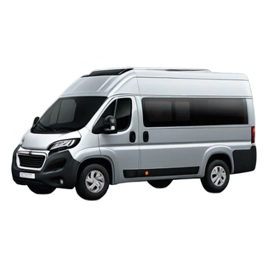 Peugeot Boxer L3H2 Campervan mit Fenster color: silver sticker