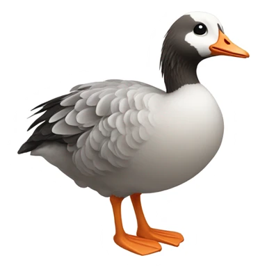 Cute goose  sticker