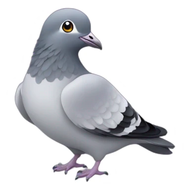 pidgeon holding caviar sticker