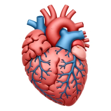 Brain and heart sticker