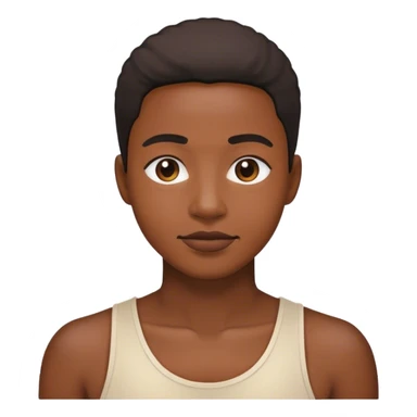 Self care black sticker