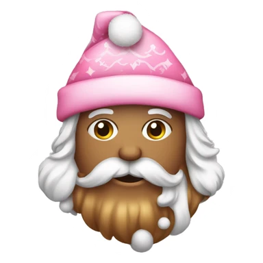 Árvore de Natal com decoração rosa sticker