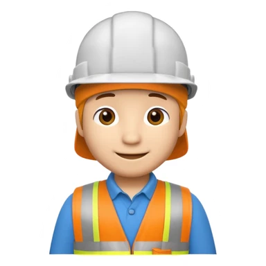 pocoyo trabajando de albayil pero manteniendo el disllo de pocoyo sticker