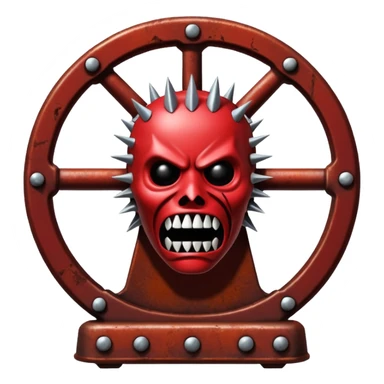 iron maiden torture device sticker