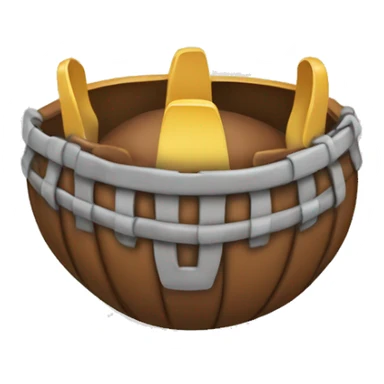 Logo de kick con una corona sticker