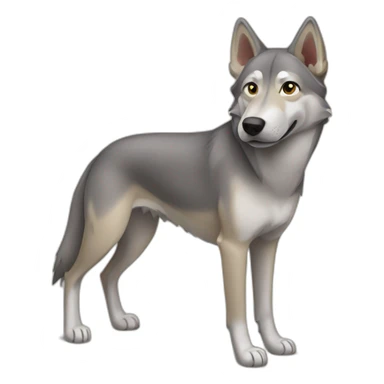Czechoslovakian wolfdog sticker