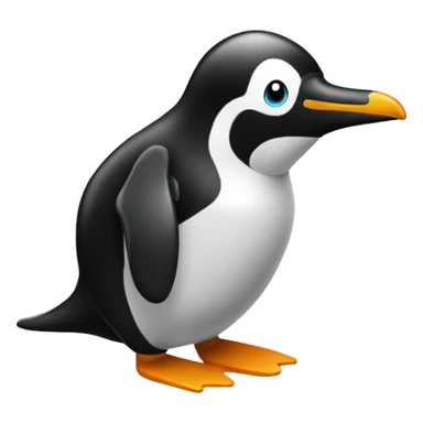 Pinguin mit Schal  sticker