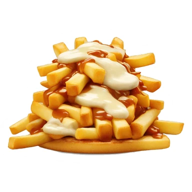 Poutine qui mange un menus macdo sticker