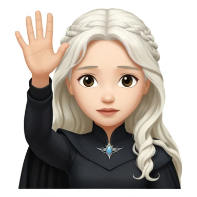 Daenerys Targaryen with final speech appearance  sticker