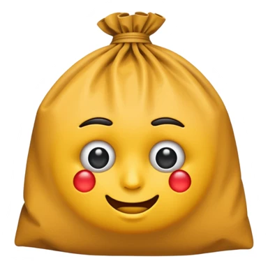 The face with bags under eyes emoji  sticker