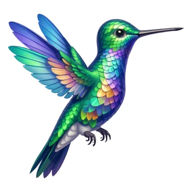 Hummingbird sticker