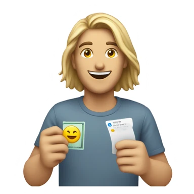 satisfied card payment user sticker