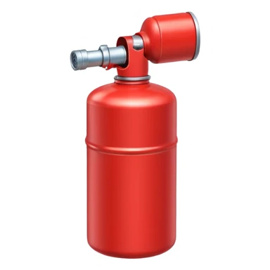 a red gas canister dancing sticker