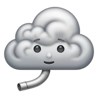 smoke coming out of a blunt sticker